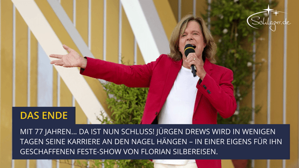 Jürgen Drews - Jürgen Drews, Ireen Sheer & Co.: Diese Schlagerstars gehen  in Rente